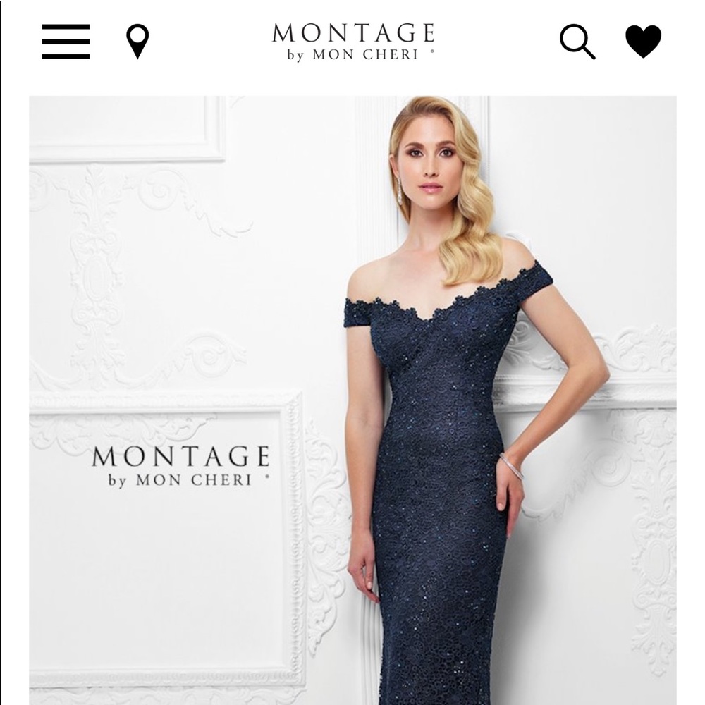 Mother of the bride Montage Mon Cheri formal gown